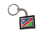 Namibia Country Flag - New Keychain Ring