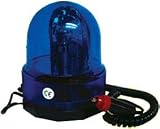 12V ROTATING BLUE FLASHING DISCO LIGHT with MAGNETIC BASE