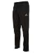 adidas Performance Men's Ultimate Fleece 3-Stripes Pant, Medium, Dark Grey Heather/Infrared