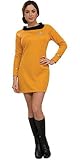  : Rubies Women's Star Trek Classic Deluxe Dress, Gold, Small