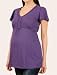 Motherhood Maternity: short sleeve v-neck babydoll maternity tee
