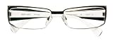 Authentic Alain Mikli A0525 22 A052522 Black/White Semi-Rimless Titanium Eyeglasses 55mm