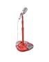 Red Music Pop Star Singalong Microphone: Musical Party Stage Microphone Stand for the Little Idol