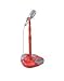 Red Music Pop Star Singalong Microphone: Musical Party Stage Microphone Stand for the Little Idol