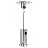 Garden Sun JDS01-B Stainless Steel Patio Heater Propane Gas 41,000 BTU