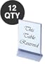 DOZEN 4"X6" MENU TABLE CARD PLACE HOLDER - WHOLESALE QTY