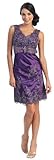 Elegant Cocktail Party Dress Jr Prom Gown #504 (6, Purple) Elegant Cocktail Party Dress Jr Prom Gown #504 (6, Purple)