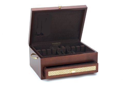 Reed & Barton Rattan Flatware Chest