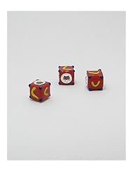 Glass Glass Beads In 92.5 Sterling Silver