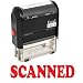 SCANNED Self Inking Rubber Stamp - Red Ink (42A1539WEB-R)