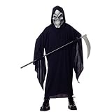 Grim Reaper Costume with Skull Mask