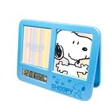 Snoopy Photo Frame w/Digital Clock