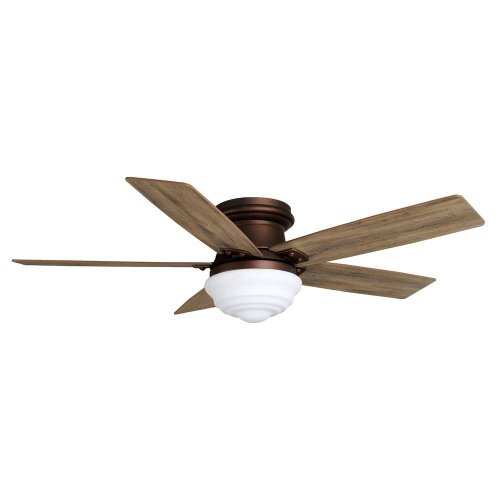 Maxwell 52 Mediterranean Bronze Ceiling Fan With Remote Conrtol