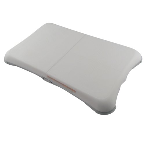 Eforcity Premium White/ Clear Durable Flexible Soft Silicone Skin Cover Case for Nintendo Wii Fit Board