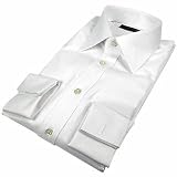 Forzieri Portofino Handmade French Cuff White Dress Shirt