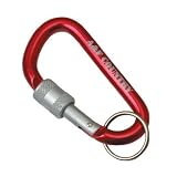 A&F COUNTRY(エイアンドエフカントリー) オールパーパス カラビナ ロック付き レッド L 00540061004000