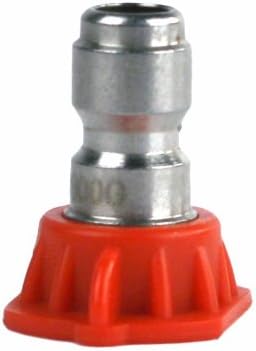 ETD 1/4" Stainless Steel 4000 PSI Quick Connect High Pressure Spray Tip 0 Degree Nozzle 3.0 Orifice Size