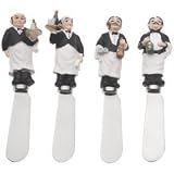 4-Piece Guy Buffet Waiters Spreader Set by Boston Warehouse