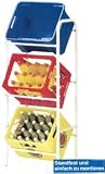 Getränkekistenregal Regal Kastenständer Lagerregal Flaschenkistenständer Kastenregal Kistenständer Klappbox