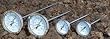 Industrial Grade 1NFX2 Thermometer, Dial Size 2 In, -20 to 120 F