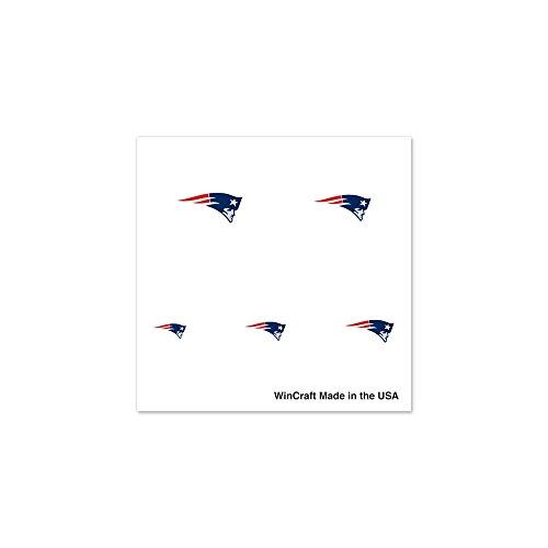 NEW ENGLAND PATRIOTS OFFICIAL LOGO FINGERNAIL TATTOOS