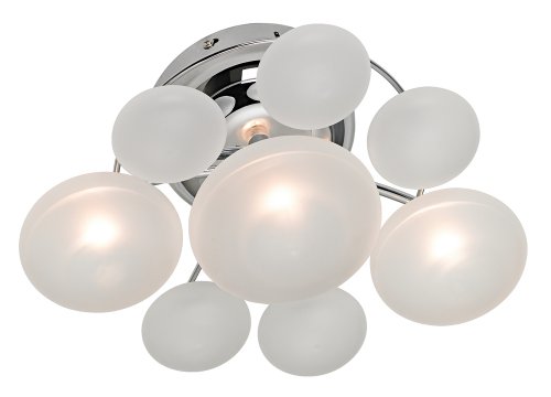Possini Euro Lilypad Etched Wall Sconce