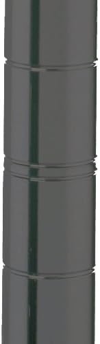 InterMetro Post for Stem Casters Black 54 Inch