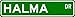 HALMA Street Sign ~ Personalized Family Lastname Sign ~ Gameroom, Basement, Garage Sign Novelty** ALUMINUM