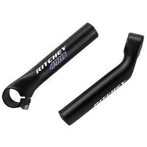 Ritchey Ergo Pro Bar End Alloy, Cold Forged Black 120mm