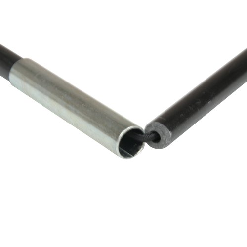 10T SPK 79 Set arceaux de tente en fibres de verre Noir 65 x 0,79 cm