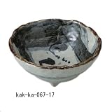 和食器 まごころ 古染かごめ 三ッ足中鉢 136mm×60mm 注文数:12