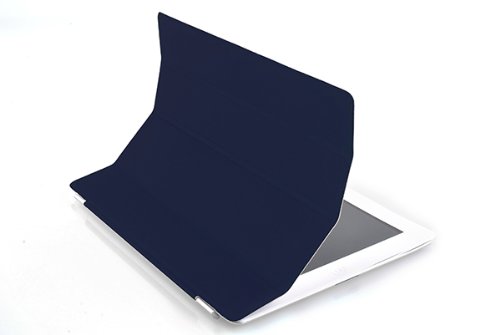 Best Price ATC Amazing Dark Blue case for Apple iPad 2 which made of magnetic leather