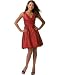 Suzi Chin Sleeveless Silk Bubble-Hem Dress