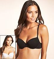 2 Pack - Cotton Rich Padded Underwired Bras