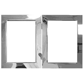Luxurious engraveable solid .925 sterling silver duo