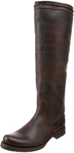 FRYE Women's Veronica Twisted Boot,Dark Brown,7.5 M US
