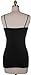 Active Basic Women's Adjustable Strap Tank Top Medium Black