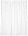 Carnation Home Fashions 72-Inch Wide by 78-Inch Long Vinyl Shower Curtain Liner, White