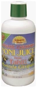 Organic Tahitian Noni Juice (Raspberry Flavour) 946ml Pack of 4 by PerfectS