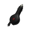 Retractable Vehicle Car Charger for HTC Droid Incredible Verizon Wireless