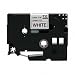 Brother TZ211 Laminated Tape Cartridge0.25" - 1 x Roll - Black, White