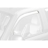 Putco 480137 Element Chrome Window Visor - Set of 4