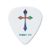 Pickboy Heavy Metal, The Cross, Celltex, 0.75mm, 50 picks