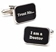 Cufflinks - Doctor Slogan