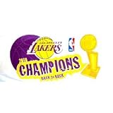 Los Angeles Lakers 2010 Championship Back to Back Titles - Fiber Reactive Pool/Beach/Bath Towel