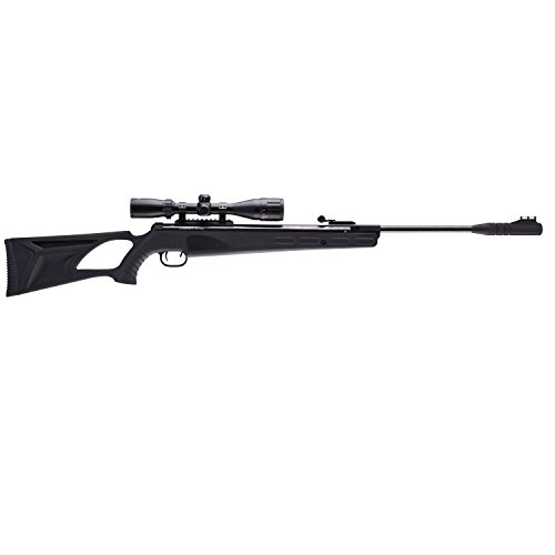 Umarex 2251304 Octane Air Rifle Combo with ReAxis Gas Piston, .22-Caliber, Black Finish