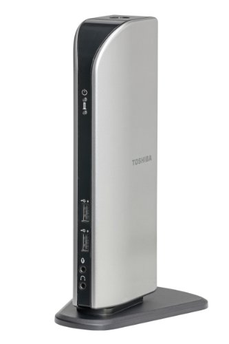 Toshiba Dynadock USB Port Replicator with DVI and VGA Station d'accueil USB Rés. Ethernet, Fast Ethernet