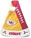Kansas City Chiefs Color Block Santa Hat - Football Sports Merchandise Image