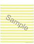 Brightlines Paper Yellow Narrow 3/8 14-lines per page (3 tablets)