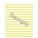 Brightlines Paper Yellow Narrow 3/8 14-lines per page (3 tablets)